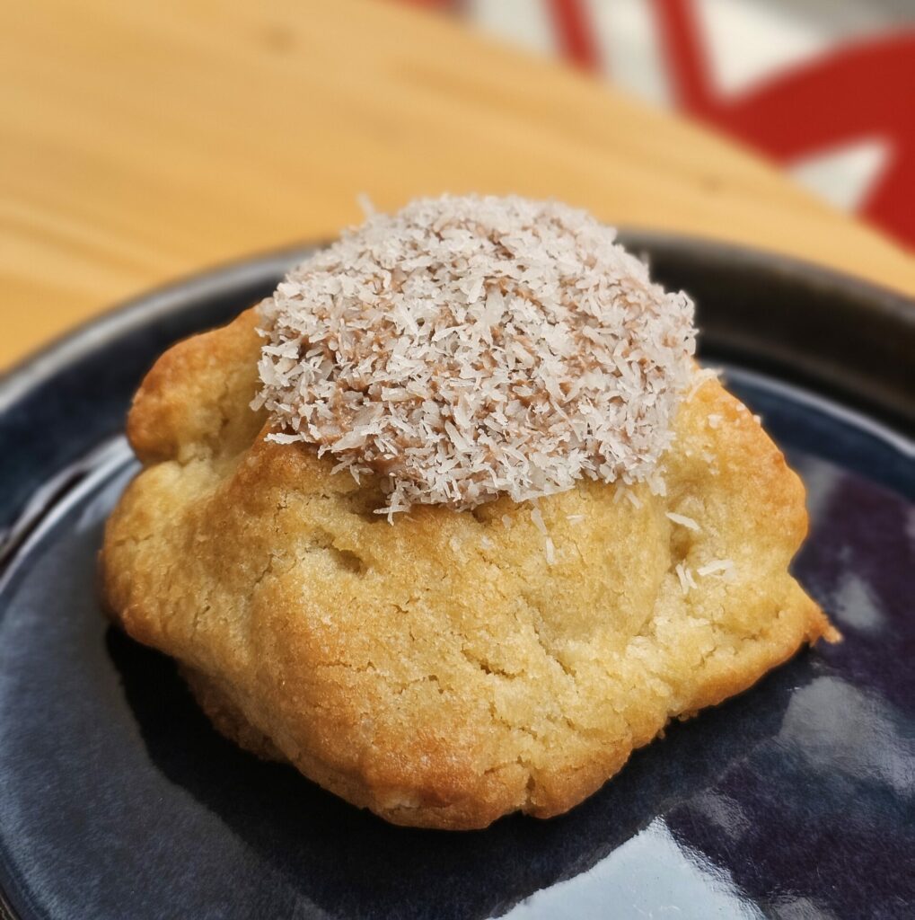 cocoon-cookivor cookie cocoon au praliné amande coco